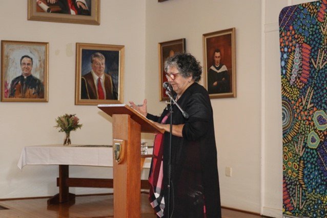 Professor Tracey Bunda speaks at St John's College National Reconciliation Week Lunch 2023